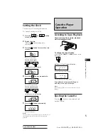 Preview for 5 page of Sony XR-3304 Operating Instructions Manual