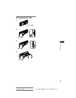 Предварительный просмотр 9 страницы Sony XR-3500MK2 Operating Instructions Manual