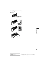 Предварительный просмотр 33 страницы Sony XR-3500MK2 Operating Instructions Manual