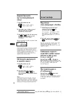 Предварительный просмотр 20 страницы Sony XR-3503MK2 Operating Instructions Manual