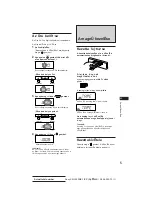 Предварительный просмотр 29 страницы Sony XR-3503MK2 Operating Instructions Manual