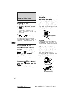 Предварительный просмотр 26 страницы Sony XR-3690RDS Operating Instructions Manual