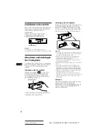 Предварительный просмотр 33 страницы Sony XR-3690RDS Operating Instructions Manual