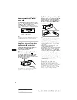 Предварительный просмотр 48 страницы Sony XR-3690RDS Operating Instructions Manual