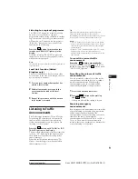 Предварительный просмотр 9 страницы Sony XR-3700RDS Operating Instructions Manual