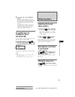 Предварительный просмотр 11 страницы Sony XR-3700RDS Operating Instructions Manual