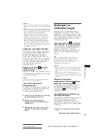 Предварительный просмотр 38 страницы Sony XR-3700RDS Operating Instructions Manual