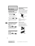 Предварительный просмотр 56 страницы Sony XR-3700RDS Operating Instructions Manual