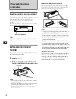 Предварительный просмотр 18 страницы Sony XR-3740 Operating Instructions Manual