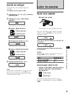 Предварительный просмотр 47 страницы Sony XR-3750 Operating Instructions Manual