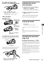 Предварительный просмотр 9 страницы Sony XR-3753 Operating Instructions Manual