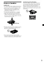 Предварительный просмотр 3 страницы Sony XR-4200R Operating Instructions Manual