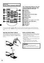 Предварительный просмотр 6 страницы Sony XR-4200R Operating Instructions Manual