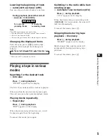 Preview for 5 page of Sony XR-4740RDS Operating Instructions Manual