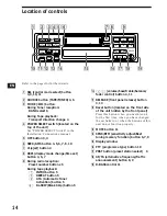 Preview for 14 page of Sony XR-4740RDS Operating Instructions Manual