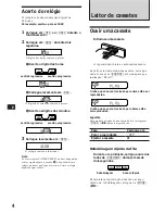 Preview for 56 page of Sony XR-4740RDS Operating Instructions Manual