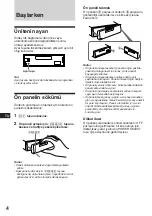 Предварительный просмотр 60 страницы Sony XR-4790 Operating Instructions Manual