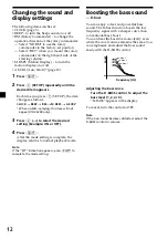 Предварительный просмотр 12 страницы Sony XR-4900 Operating Instructions Manual