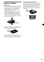 Предварительный просмотр 3 страницы Sony XR-4950X Operating Instructions Manual