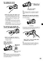 Предварительный просмотр 15 страницы Sony XR-4950X Operating Instructions Manual