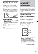 Предварительный просмотр 17 страницы Sony XR-4950X Operating Instructions Manual