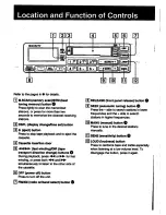 Предварительный просмотр 4 страницы Sony XR-5550 - Am/fm Cassette Reciever User Manual