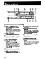 Предварительный просмотр 24 страницы Sony XR-5550 - Am/fm Cassette Reciever User Manual