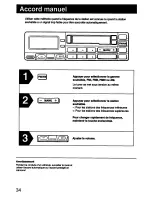 Предварительный просмотр 34 страницы Sony XR-5550 - Am/fm Cassette Reciever User Manual