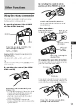 Предварительный просмотр 11 страницы Sony XR-5800R Operating Instructions Manual