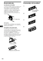 Предварительный просмотр 32 страницы Sony XR-5800R Operating Instructions Manual