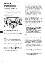 Предварительный просмотр 62 страницы Sony XR-5800R Operating Instructions Manual