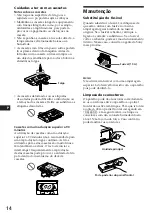 Предварительный просмотр 68 страницы Sony XR-5800R Operating Instructions Manual