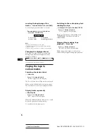 Preview for 6 page of Sony XR-6759RDS Operating Instructions Manual