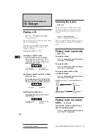 Preview for 12 page of Sony XR-6759RDS Operating Instructions Manual