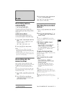 Предварительный просмотр 7 страницы Sony XR-6859RDS Operating Instructions Manual