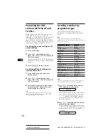 Предварительный просмотр 10 страницы Sony XR-6859RDS Operating Instructions Manual