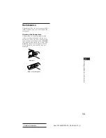 Предварительный просмотр 15 страницы Sony XR-6859RDS Operating Instructions Manual