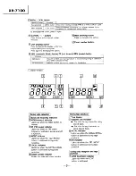 Предварительный просмотр 6 страницы Sony XR-7100 Service Manual