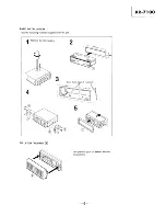 Предварительный просмотр 9 страницы Sony XR-7100 Service Manual