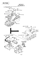 Предварительный просмотр 12 страницы Sony XR-7100 Service Manual