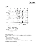 Предварительный просмотр 15 страницы Sony XR-7100 Service Manual