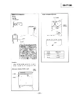 Предварительный просмотр 21 страницы Sony XR-7100 Service Manual