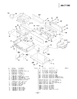 Предварительный просмотр 31 страницы Sony XR-7100 Service Manual