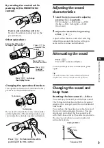 Предварительный просмотр 9 страницы Sony XR-7850 Operating Instructions Manual