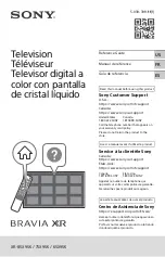 Preview for 1 page of Sony XR-85X95K Reference Manual