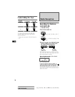 Предварительный просмотр 6 страницы Sony XR-C100 Operating Instructions Manual