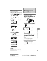 Предварительный просмотр 29 страницы Sony XR-C100 Operating Instructions Manual