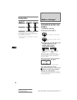 Предварительный просмотр 30 страницы Sony XR-C100 Operating Instructions Manual