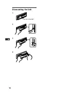 Предварительный просмотр 10 страницы Sony XR-C110 Operating Instructions Manual