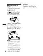 Предварительный просмотр 16 страницы Sony XR-C110 Operating Instructions Manual